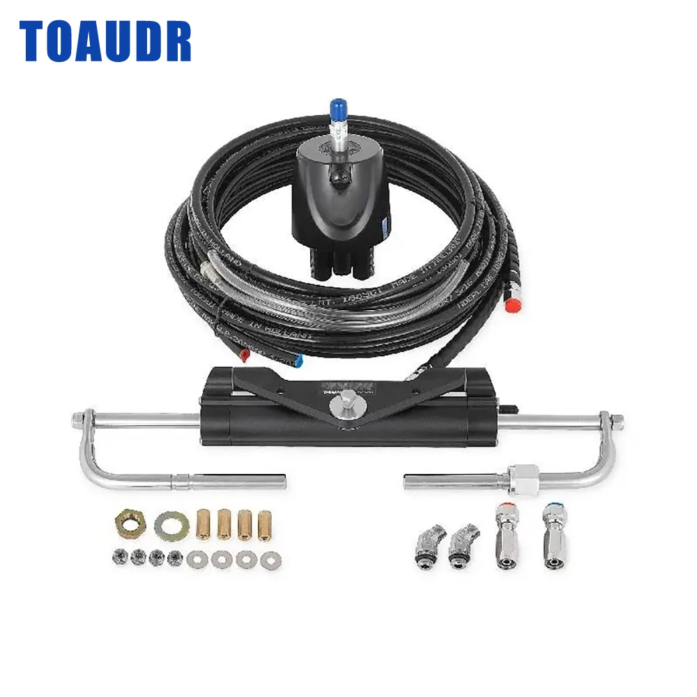 

150HP Hydraulic Steering System for Outboard With Helm Pump,Cylinder and Tubes
