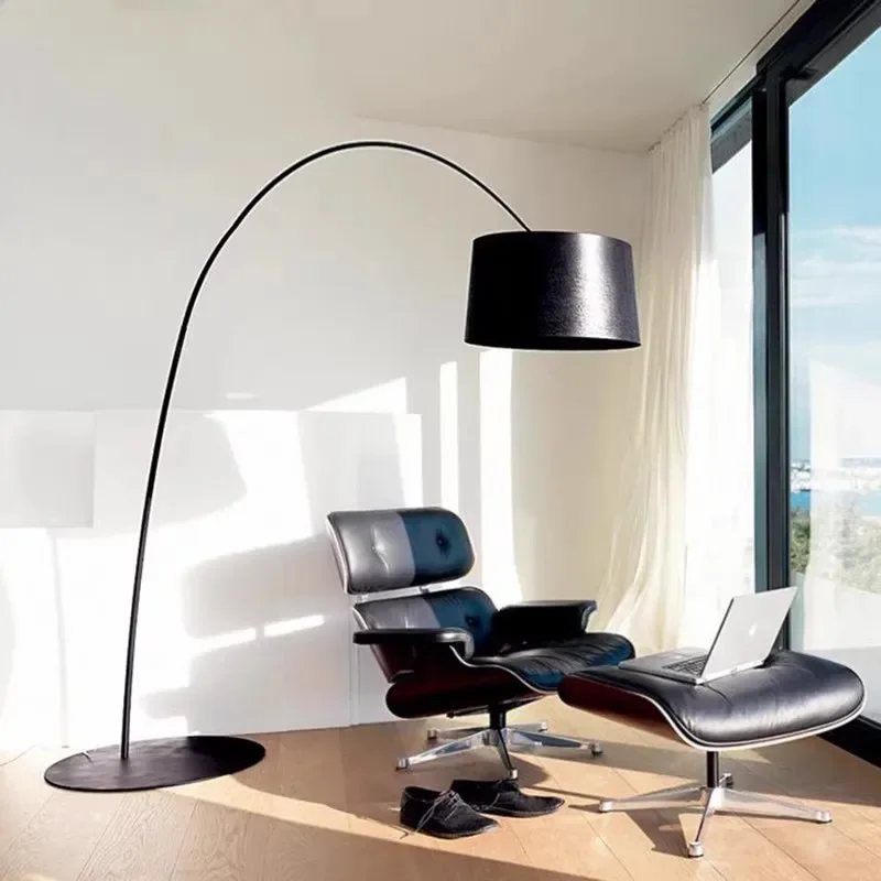 Carbon fiber rod fishing light personality modern simple living room light bedroom light dining room lighting lighting study