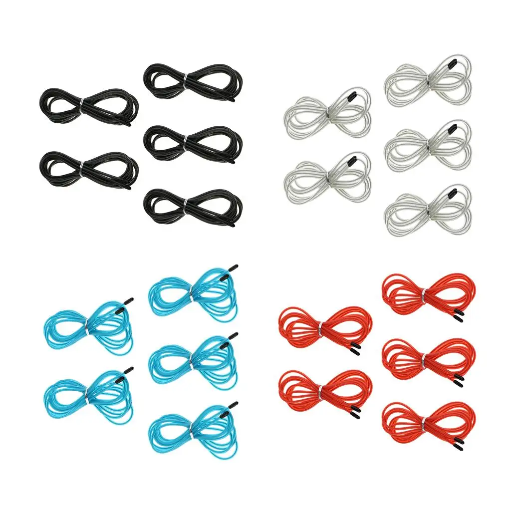 Professional Jump Rope Replacement Cable PVC Ball Bearing Steel Adjustable Spare Skipping Rope Cord for Crossfit