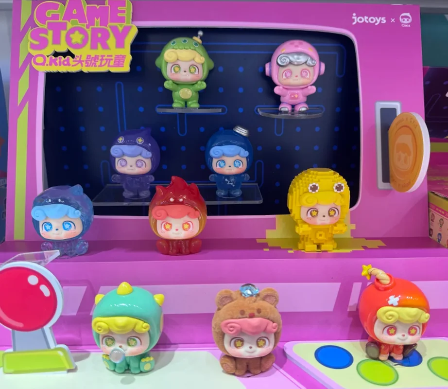 

100% натуральная Qkid Qbao Number One Playboy Game Story, мини-милая глухая коробка, модная игровая милая кукла ручной работы, украшение, подарок для девочки