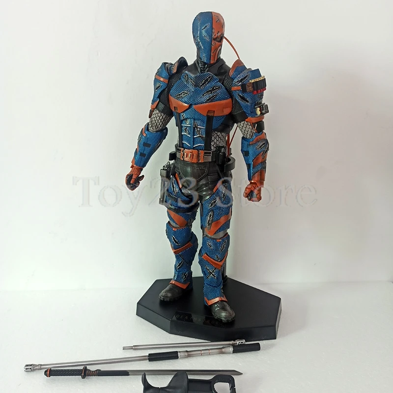 شخصية حركة Deathstroke ، ألعاب مجنونة ، فريق دمية للنماذج الأولية ، نموذج التجميع ، هدية