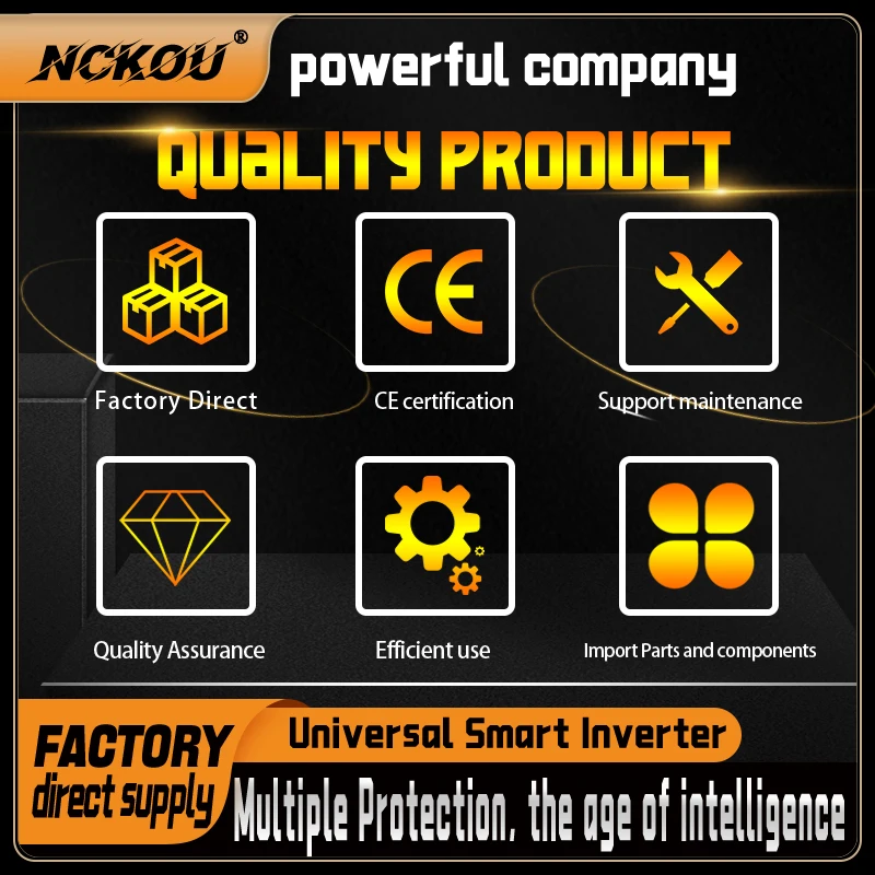 Power Inverter Dc 12v/24v/48v/60v To Ac 110v/220v/230v Modified Sine Wave 4200w 5000w Power Conversor  Inversor Corriente Invers