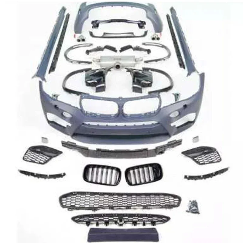 

X5 F15 F16 Upgr X5M X6M Front rear bumper body kit With exhaust system