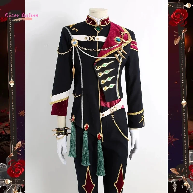 Ансамбль звезд Саэгуса Ибара Томоэ Хиё Сазанами Джун Ран Нагиса Косплей Костюм Униформа Хэллоуин Карнавал Вечеринка Рождество