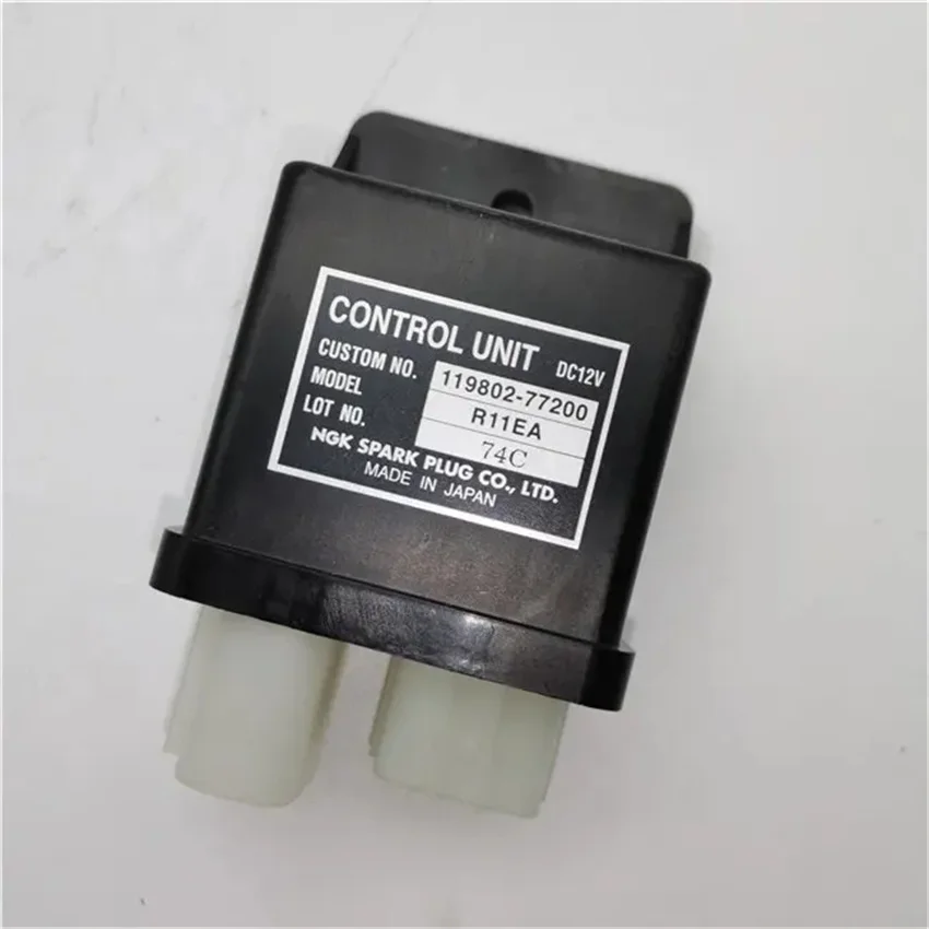 

12V Safe Relay 119802-77200 for Yanmar R11EA, 3 Month warranty Excavator NGK SPARK PLUG CO.LTD CONTROL UNIT spare parts