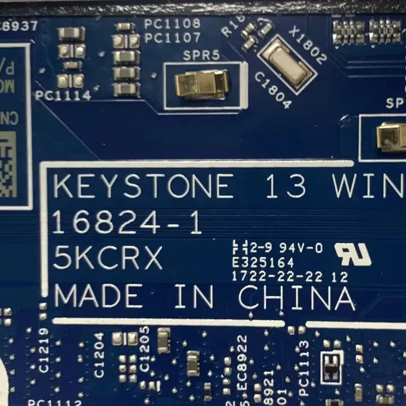 

16824-1 Mainboard For Dell Latitude 3380 Laptop Motherboard With 3865U/4415U/I3/I5 CPU 100% Full Tested Working Well