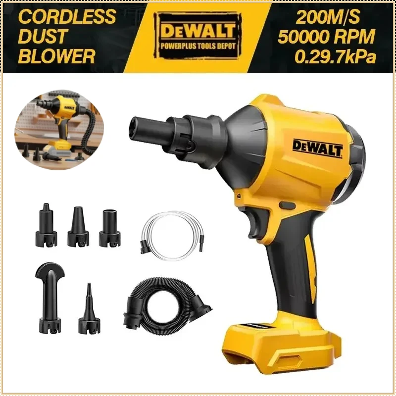 

Dewalt Cordless Air Blower Brushless Dusting Machine Electric Dust Blower Inflator Handheld Fan For Dewalt Battery Power Tool
