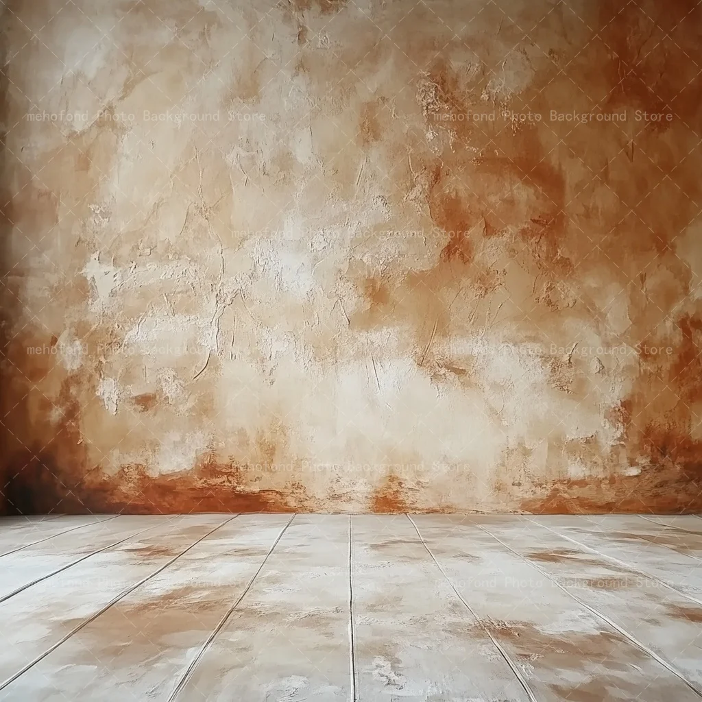 Mehofond Photography Background Retro Oil Painting With Mottled Texture Lazy Artistic Style Indoor Decor Background Photozone