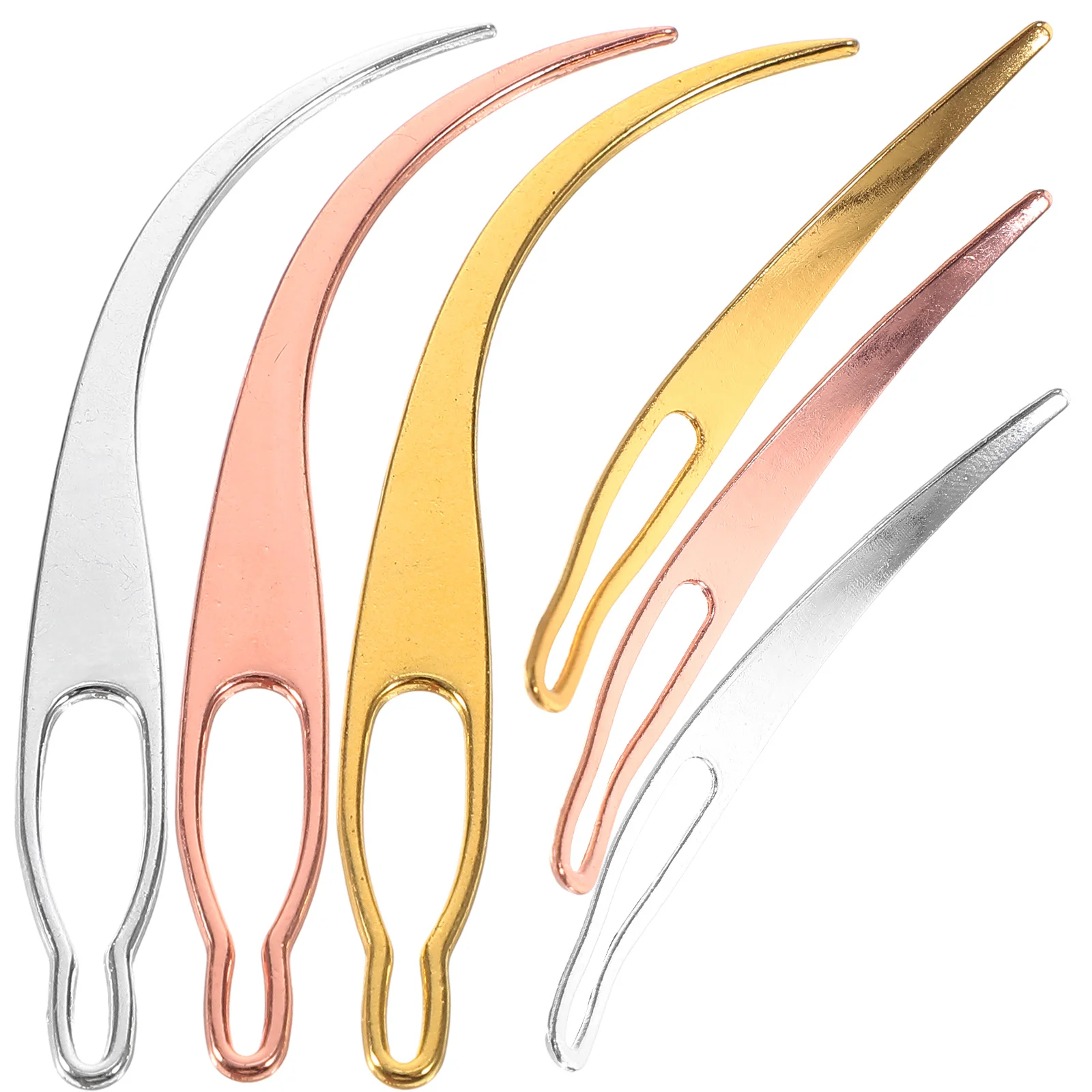 

6pcs Crochet Needle for Dreadlocks Hair Tools Hook Interlock Retighten Sister Hair Extensions Braiding Fine
