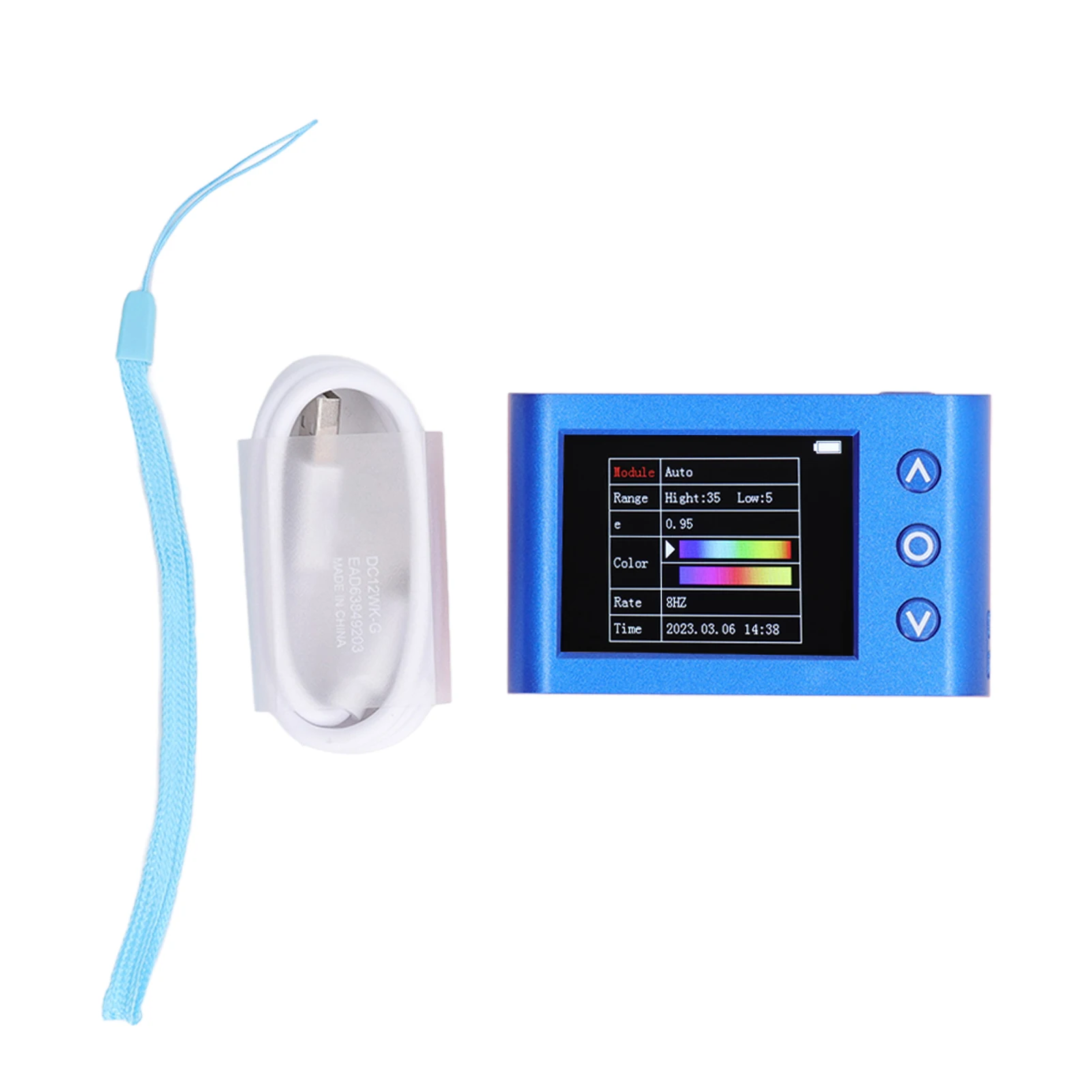 Thermal Imaging Camera 2.4in LCD Display Infrared Thermal Imager 8Hz  USB Interface Handheld Thermal Imaging Camera 320x240