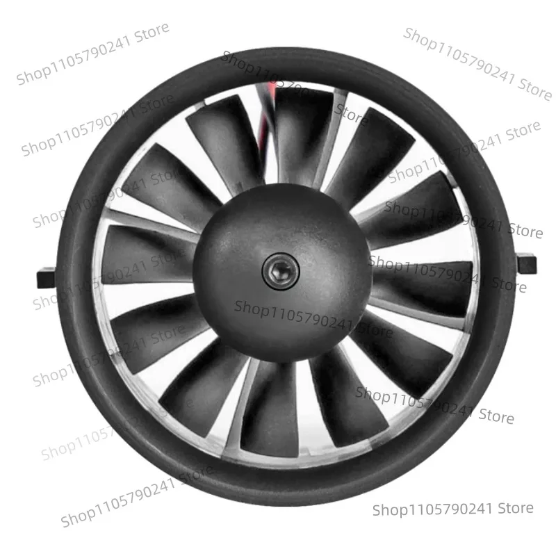 6S 70mm EDF Fan Unit 12 Blades Inrunner Motor E7218 E7219 CW/CCW 2500g Thrust RC Jet Replacement Parts for AL-37 Pj50 Plane