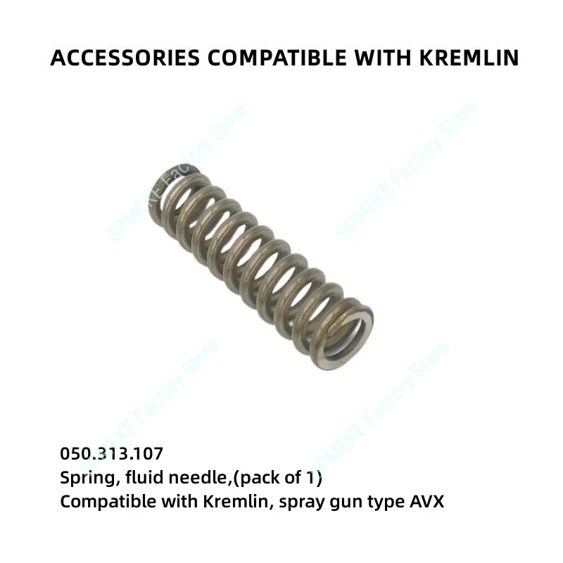 Accessories Compatible With Kremlin, Spray Guns Type AVX, AXC,Needle Cartridge Assembly,Seat Holder,Seat in S.Steel With Seal