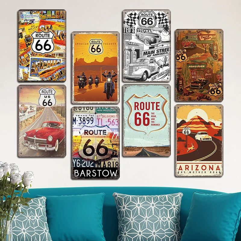 Retro Tin Bord 20x30 Cm Voor Man Cave, Garage Of Café