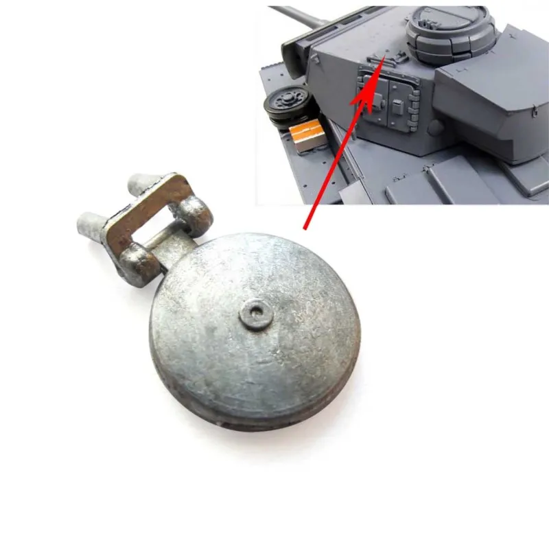 マト 1/16 ヘンロン パンツァーIII RC戦車 砲塔 メタルシグナルポートハッチ MT118 TH00809-SMT4