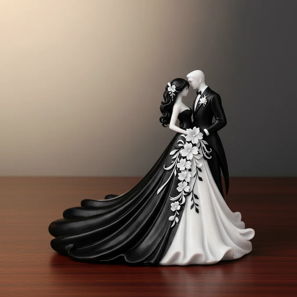 

Wedding Dress Silicone Mold For Aromatherapy-Plaster Candle Crafts 3D Design Durable Material Ideal For DIY Decor