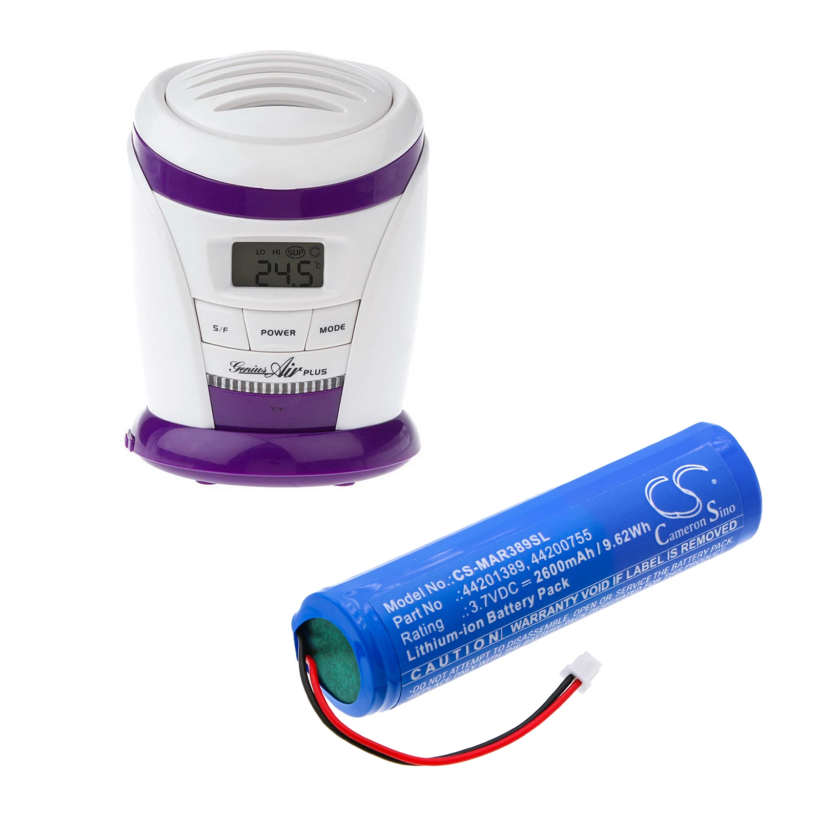 GPS, batería de navegador para MARES:44200755,44201389,ICON HD,ICON Genius,Genius Air,2600mAh/9.62Wh--3350mAh/12.40Wh--Li-ion--3.70V