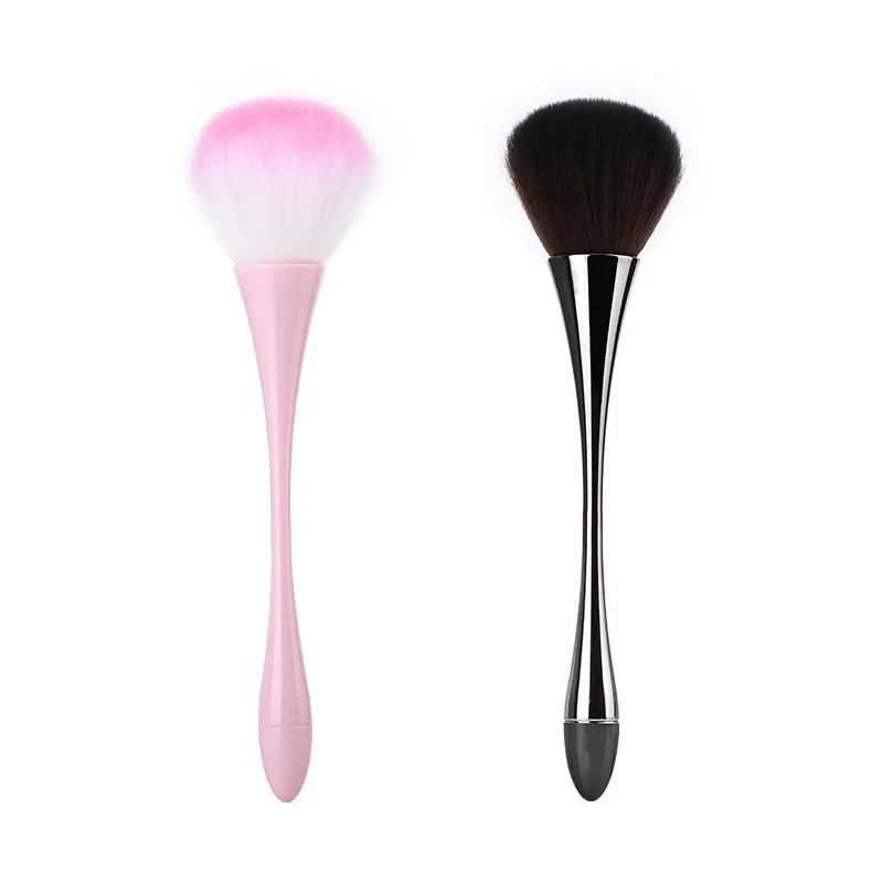 New Trend Nail Cleaning Tools Soft Bristle Dust Brush Exquisite Nail Brush Large Sized Makeup Loose Powder Brush Salon Dedicated