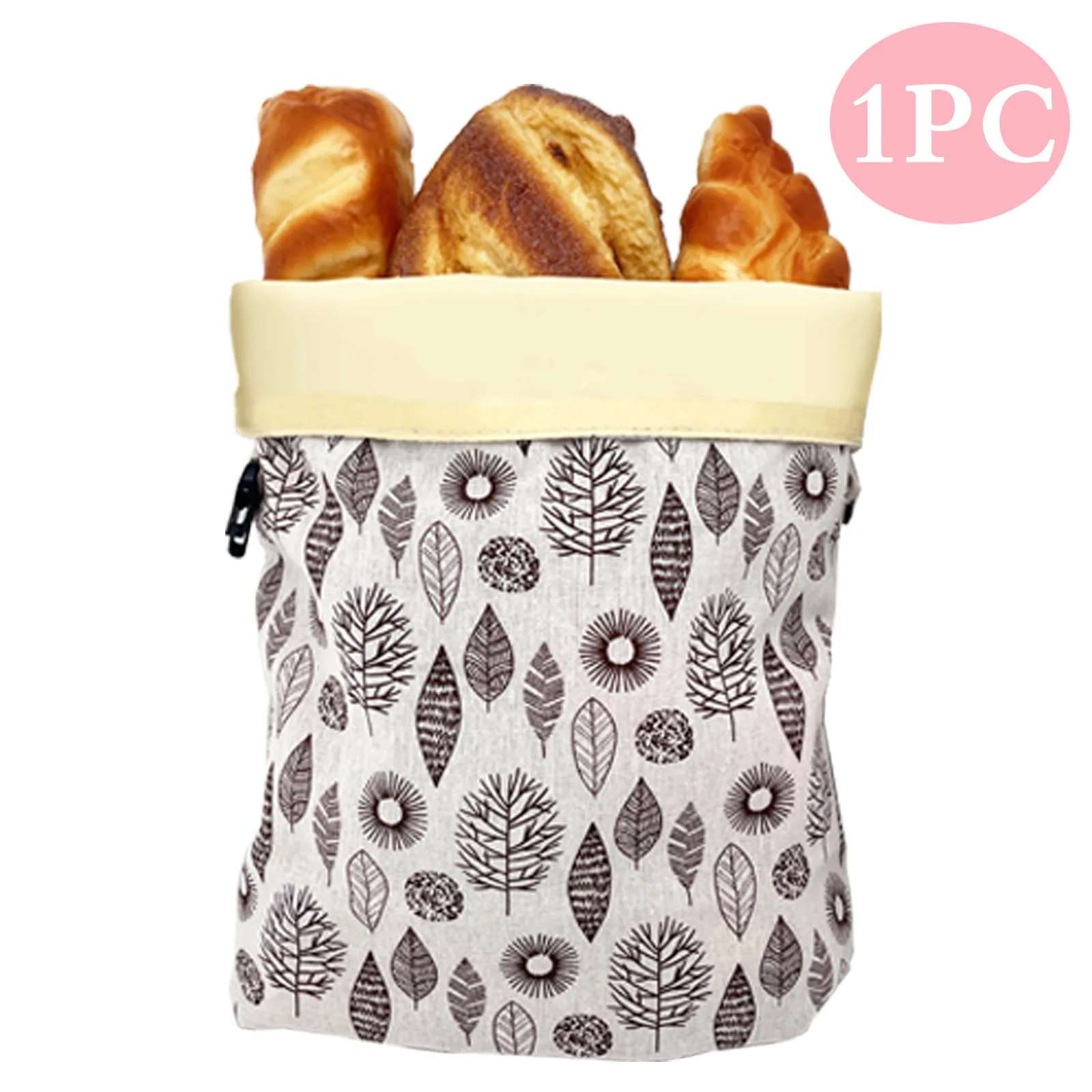 Bienenwachs-Brotbeutel, wiederverwendbare Back- und Aufbewahrungsbeutel in Lebensmittelqualität mit Clip-Design, geschmacksneutrale Backutensilien für Nüsse, Snacks, Brot – Detail 10