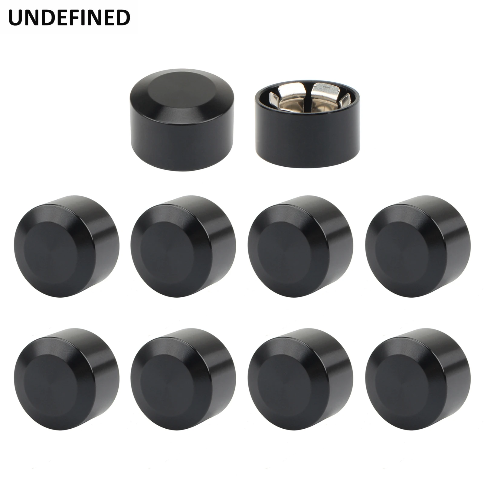 Motorcycle Head Bolts Cap Cover CNC Schrauben Topper Caps Cover For Harley Sportster Touring Dyna Big Twin Cam Softail Black