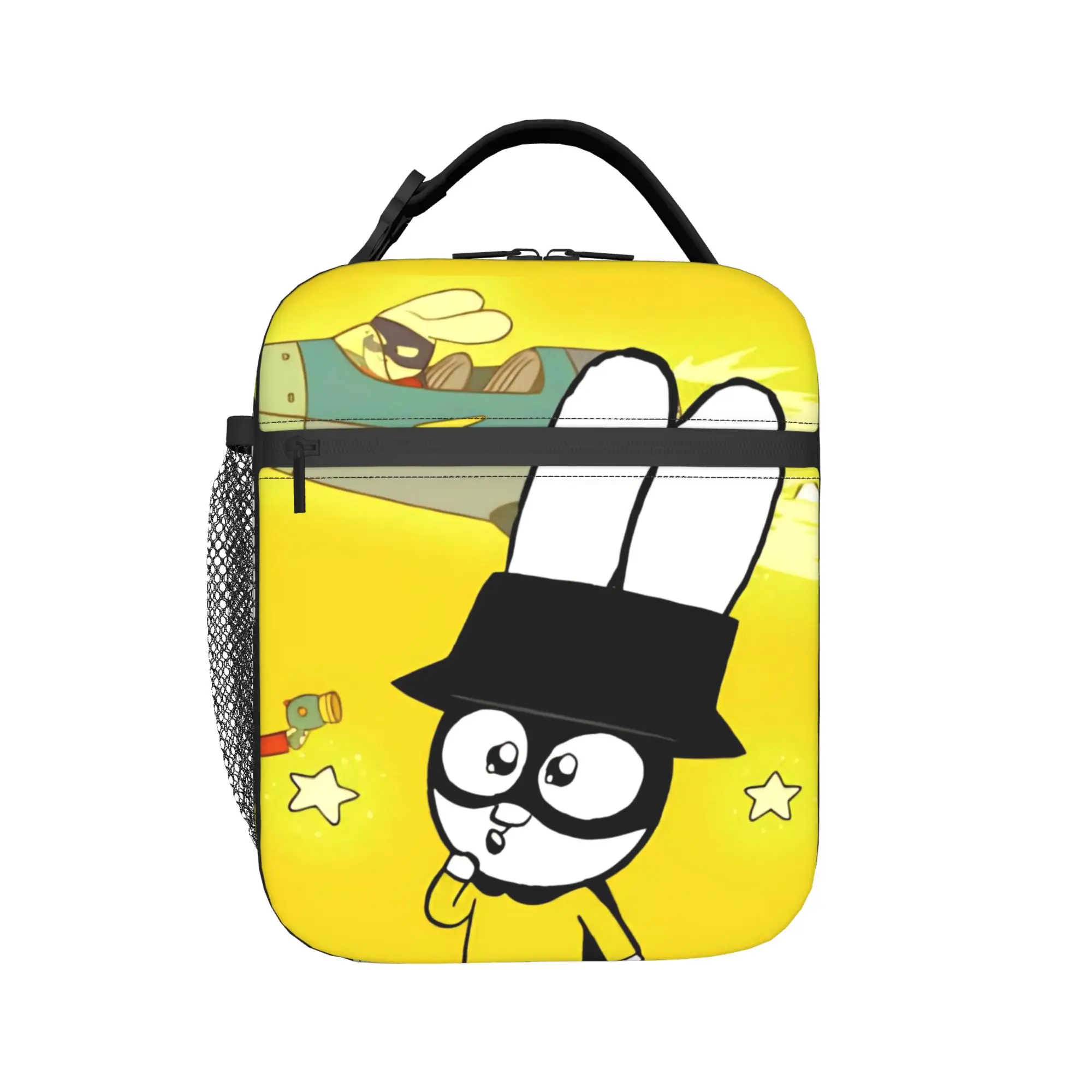 Simons Super Rabbit Cute Cartoon  Insulated Lunch Bags Leakproof Lunch Container Cooler Bag Tote Lunch Box Food Storage Bags