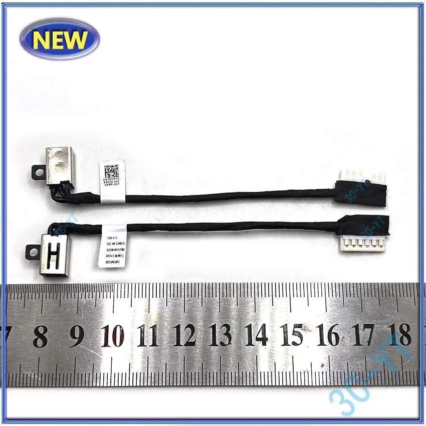 1-10Pcs New Laptop DC Power Jack Cable For DELL Vostro 3400 3401 3405 3500 3501 Inspiron 3520 3511 3515 5593 3505 DC-IN Cable