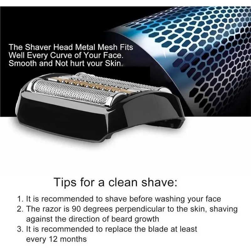A83G-92B Replacement Head For All S9 Electric Shaver Such As 9460Cc,9419S,9390Cc,9385Cc ...