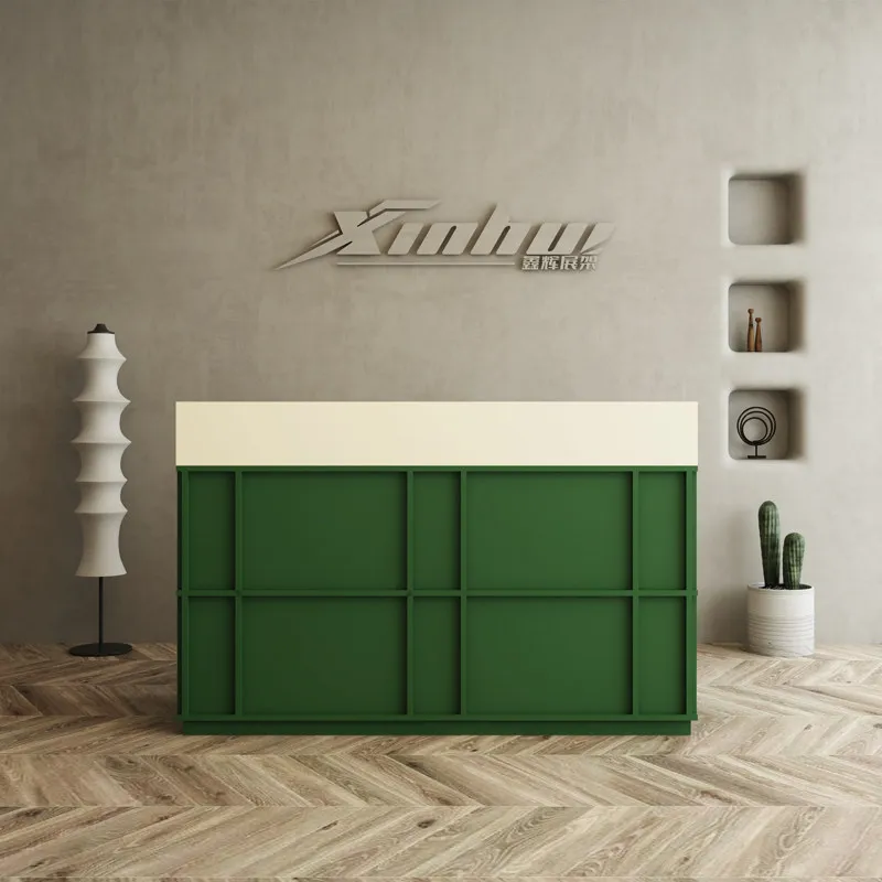 

Luxury Executive Reception Desk Industrial Writing Infodesk Reception Desk Store Counter Beautician Comptoir Caisse Furniture