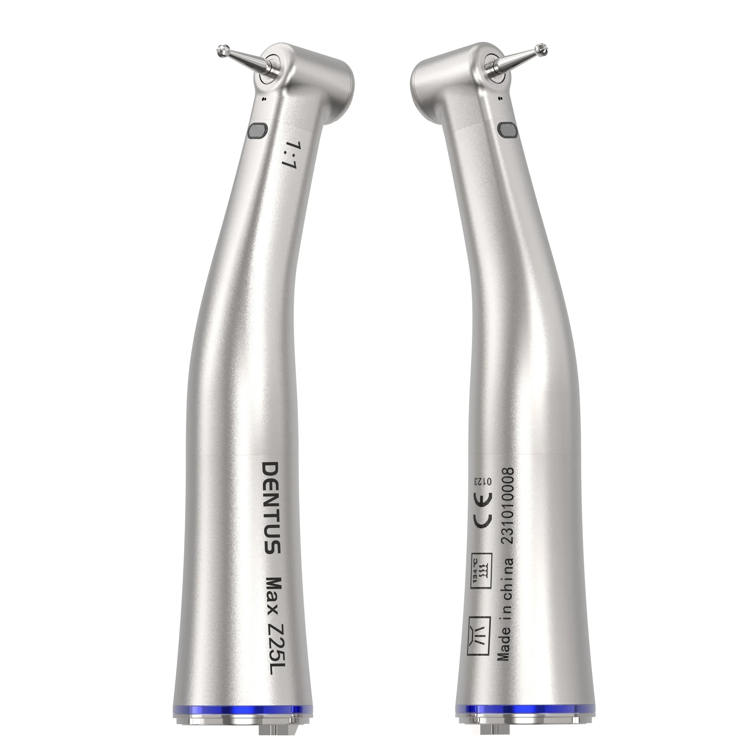 Dentals handpiece with LED Low-speed air turbine diagonal dentals handpiece Water sprayable low-speed dentals handpiece