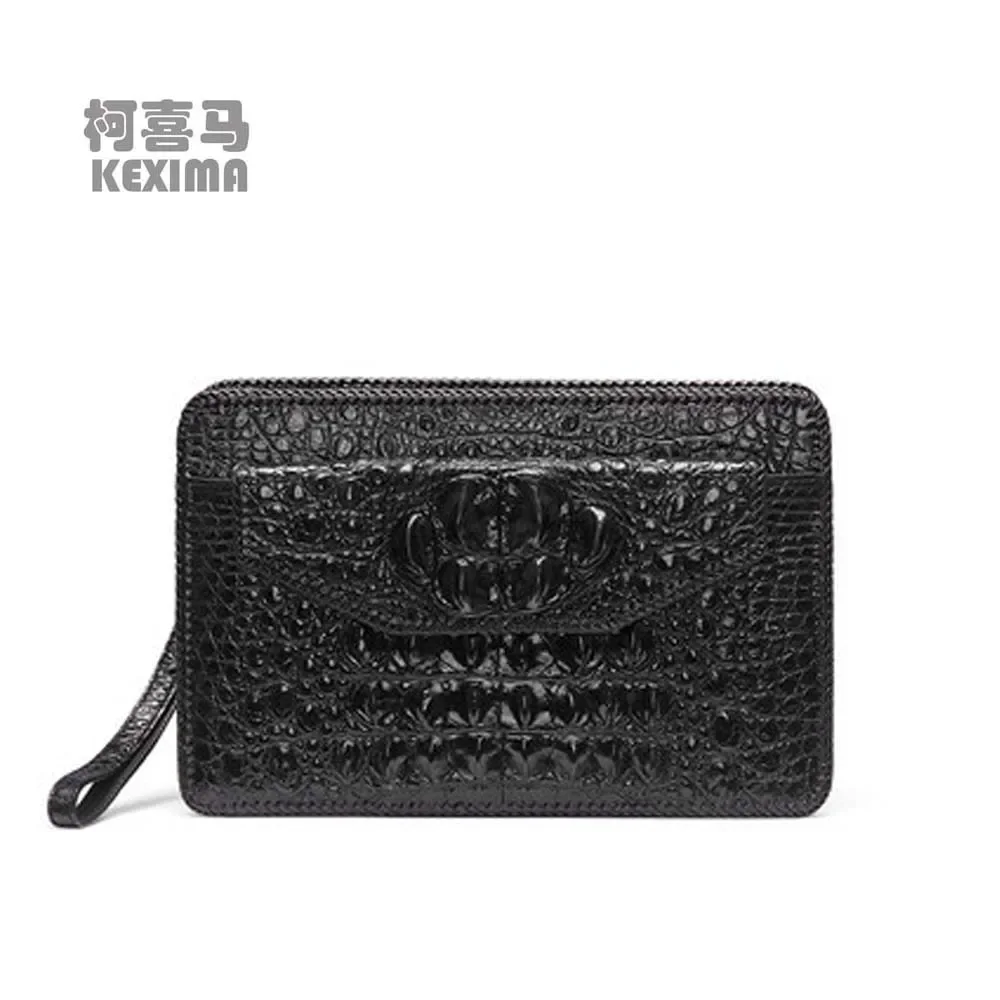 gete new crocodile leather men handbags  male clutch bag   large capacity  men envelope bag   new  male  Hand bag