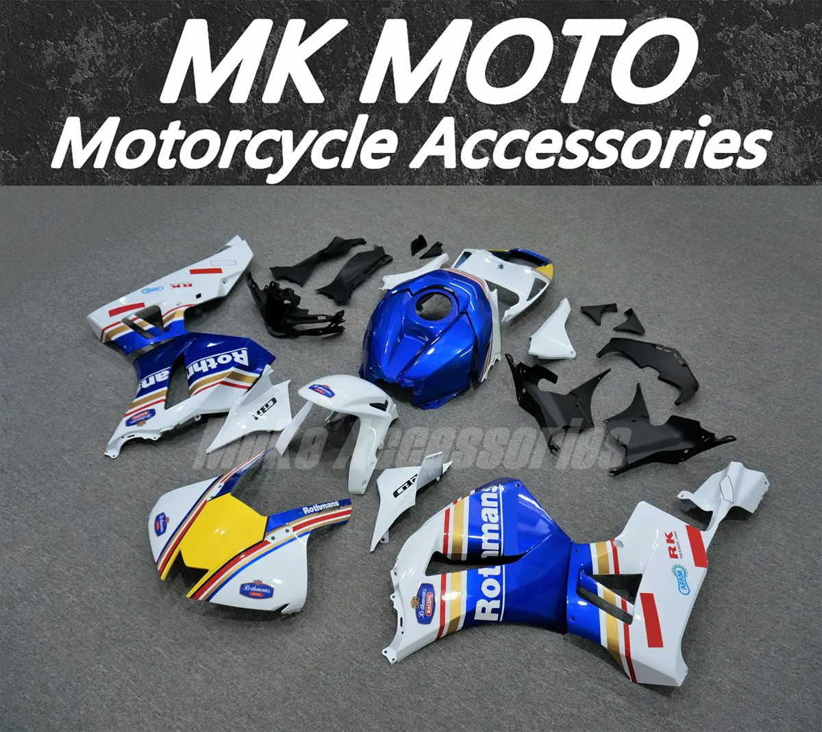 

Комплект обтекателей для мотоцикла Moke moto, подходит для Cbr600rr 2020 2021, комплект кузовных работ, высокое качество, инъекция ABS, новый синий, белый, желтый