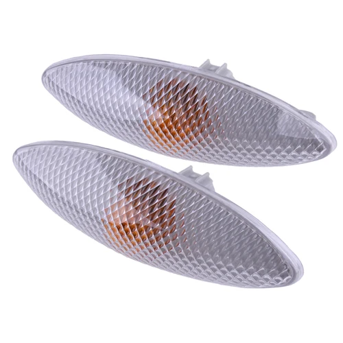 81740-0D011 81730-0D011 par de luces repetidor de señal de indicador de guardabarros lateral apto para Toyota Yaris 1999 2000 2001 2002 2003 2004 2005