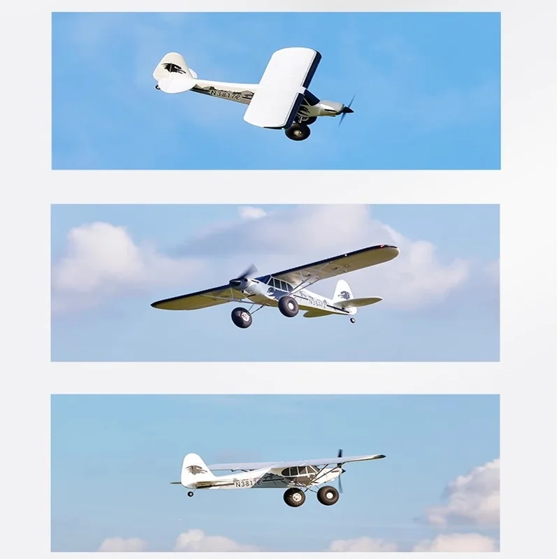 

FMS RC 1300 mmm ducted series PA-18 fixed-wing remote-controlled aircraft model novice training space electric aircraft toys
