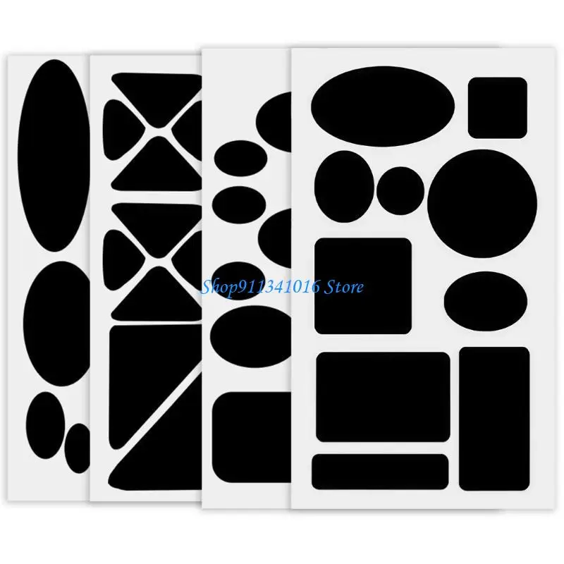 

4 Pcs Down Jackets Repair Patches Tear Resistant Adhesive Fabric Patches