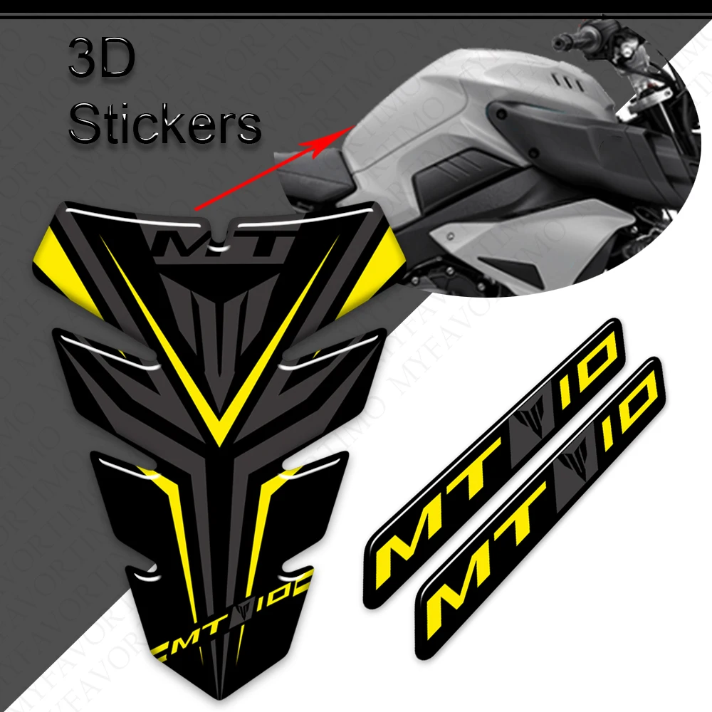 

For Yamaha MT10 FZ MT - 10 2016 2017 2018 2019 2020 2021 Stickers Tank Pad Protector Fairing Fender Windshield Handguard Decal