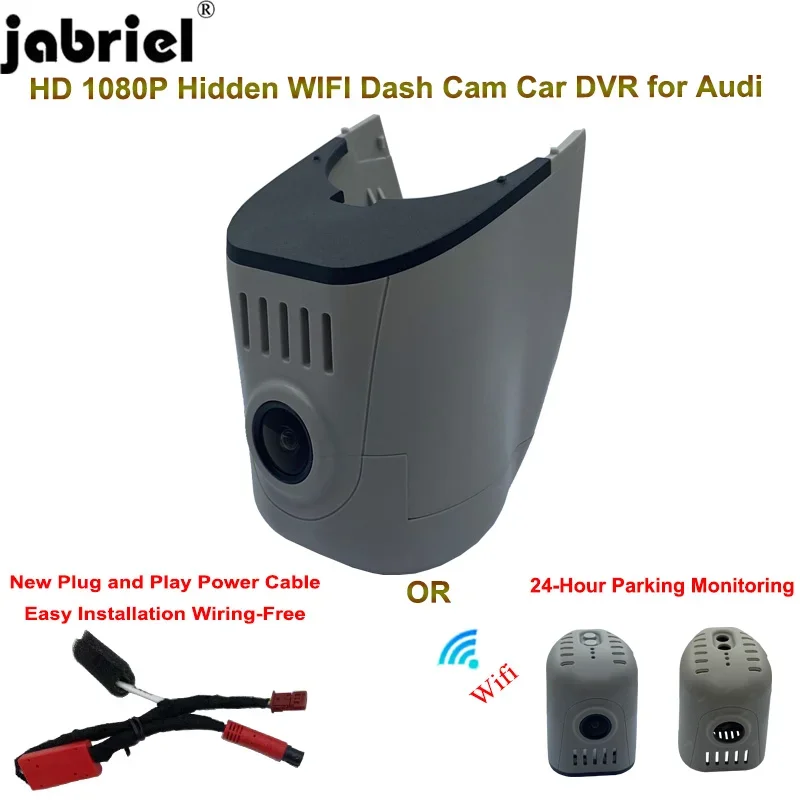 

Plug and Play Wifi Dash Cam 24H Car DVR for Audi Q3 Q5 Q7 Q8 Q2 A5 A6 A7 A8 A3 A4 S3 S4 S5 S6 S7 Tt Rs3 Rs4 Rs5 Rs6 Rs7 Camera
