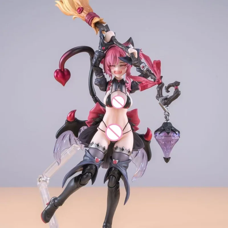 

In Stock Original Dimension Concrete 1/12 Machine Girl Witch'S Apprentice Xingchuan Cat 6inch Scale Collectible Action Figure