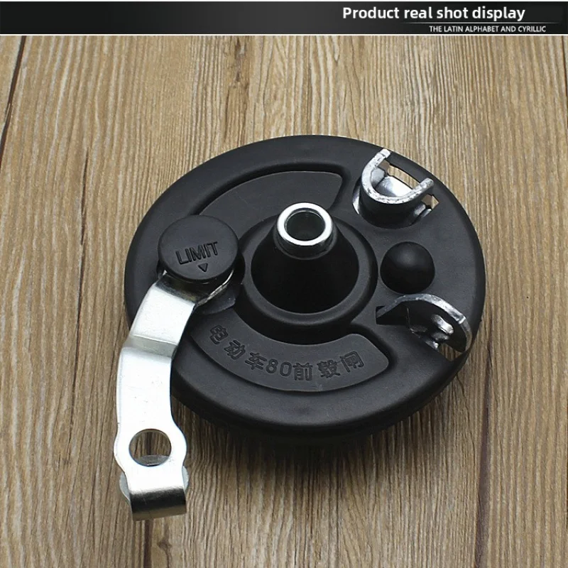 فرامل أسطوانة أمامية للدراجة النارية الكهربائية، وسادات فرامل أمامية بسيطة للدراجات الكهربائية، مجموعة فرامل 80 نوع للاستخدام العام #5