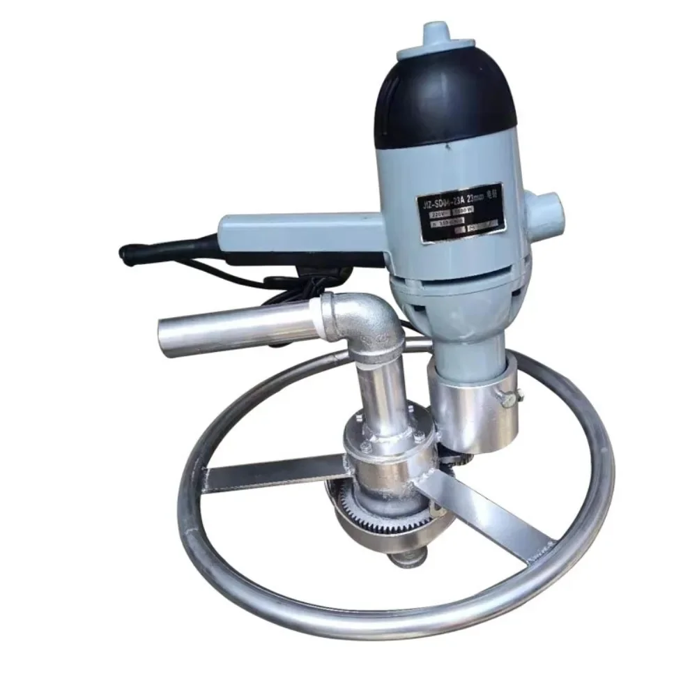 

Small portable electric water well drilling rig