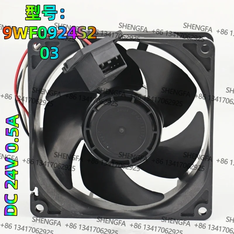Cooling fan Sanyo 5V 12V 48V DC 24V 0.5A 9032 90X90X32MM 9CM Waterproof Fanuco Numerical control machine tool 9WF0924S203