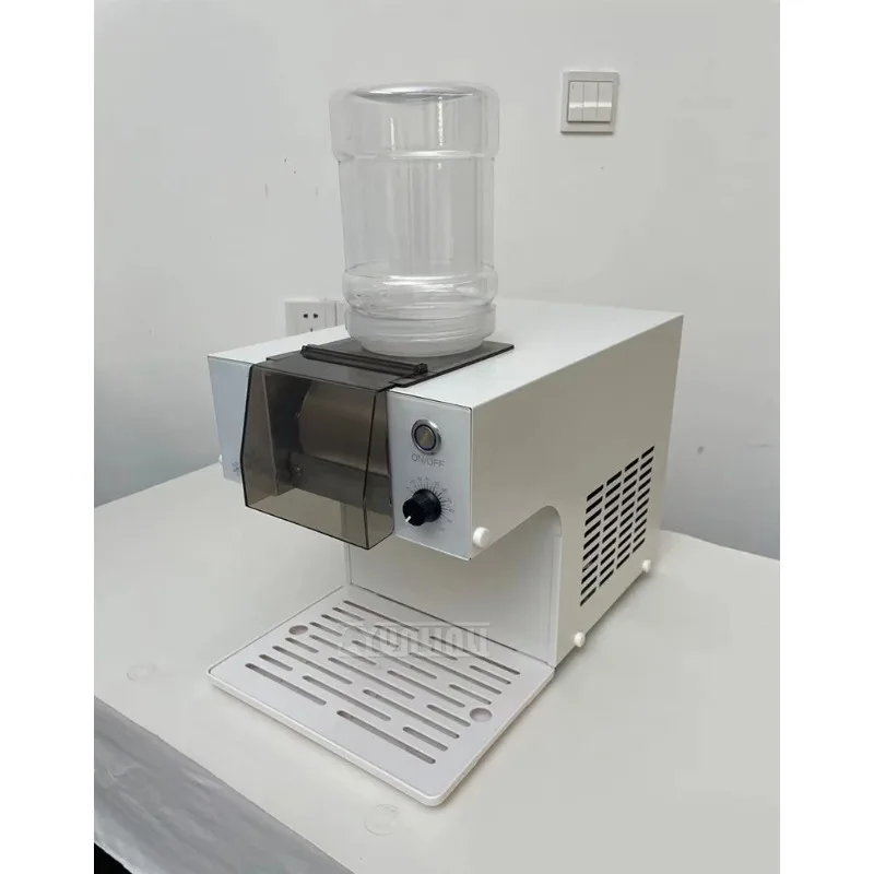Household Snow Crusher Soft Ice Shaved Machine Single Bucket Granizados Maquina