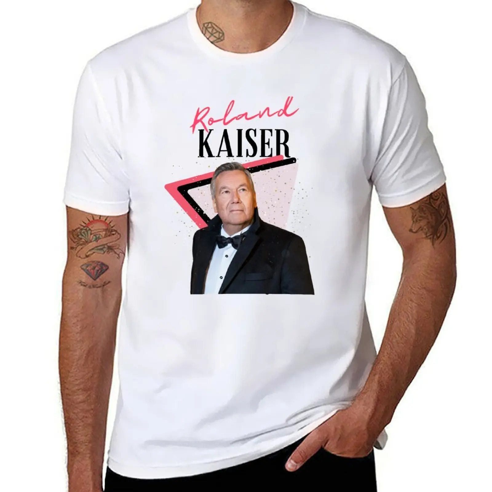 Roland kaiser - rip Roland kaiser - rest in peace Roland kaiser T-Shirt t shirt man cotton man t shirt luxury T-Shirt