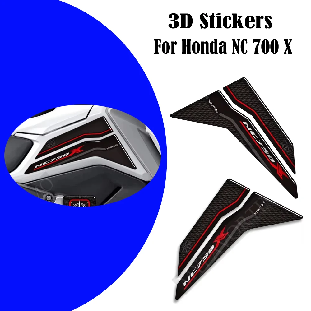 

Для Honda NC700X NC750X 2021 2022 3D наклейки наклейки защитная накладка на бак бакPad комплект топливного масла наколенник