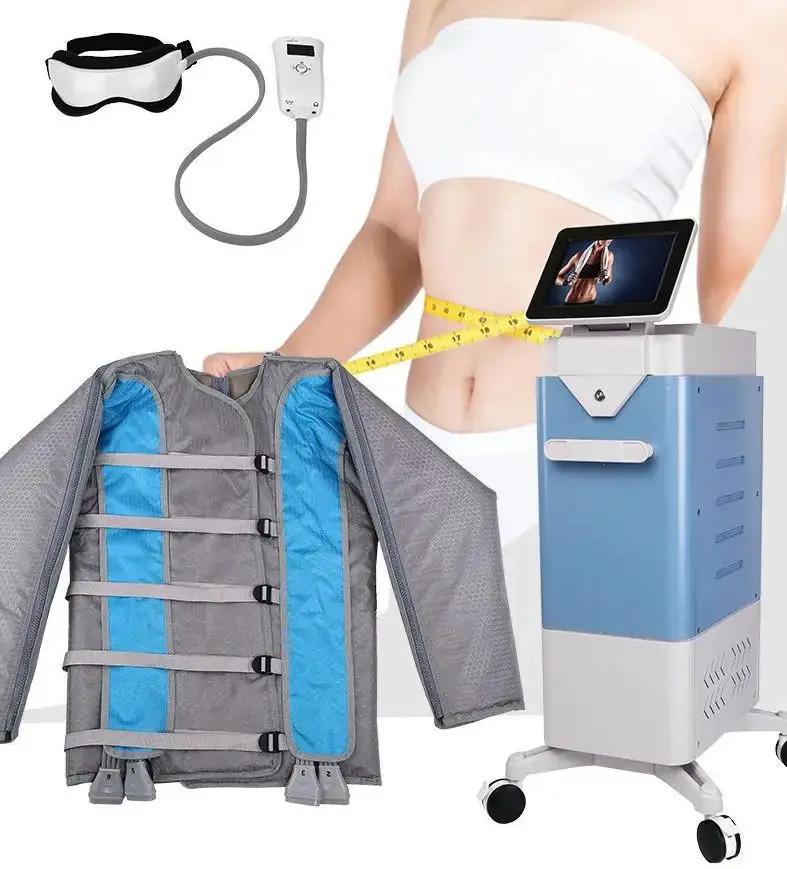 

Новый прессотерапия, лимфодренаж, давление воздуха, профессиональный массаж тела, глаз, оборудование для здоровья тела