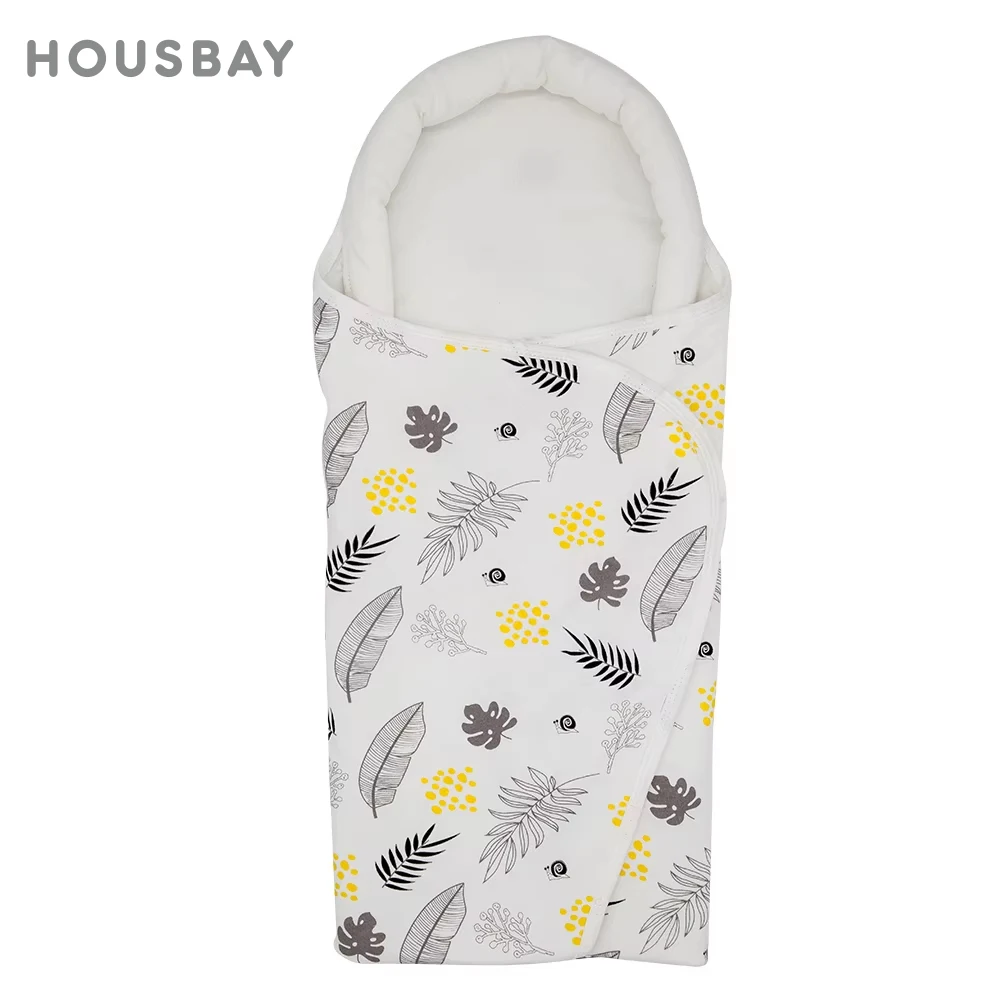 

Newborn Swaddling Blanket 0-3 Months Sleeping Bag Dinosaur Print Warm And Comfortable Full Coverage To Prevent Startle