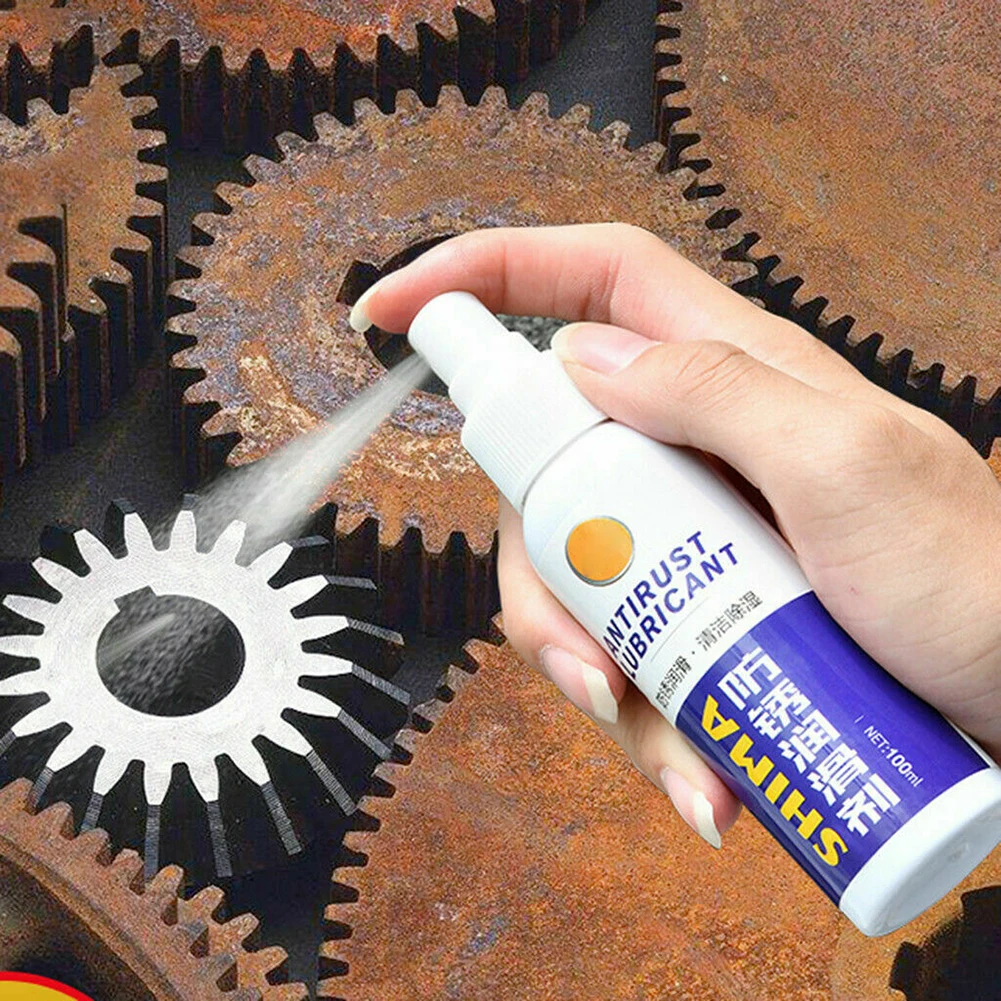 100ml Car Rust Remover Universal Rust Inhibitor Derusting Spray Car Maintenance Cleaning Supplies Car Products Car Accessories