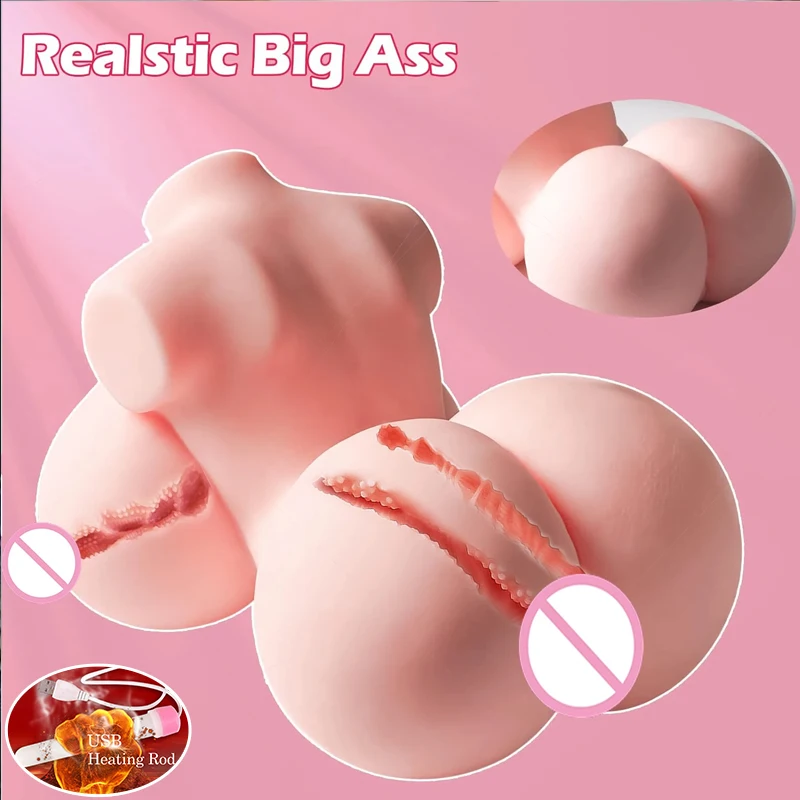 Boneca sexual realista para homens, sexo realista, torso, brinquedo sexual masculino com mamilo, bonecas sexuais macias inseríveis com canal 3d, peito grande