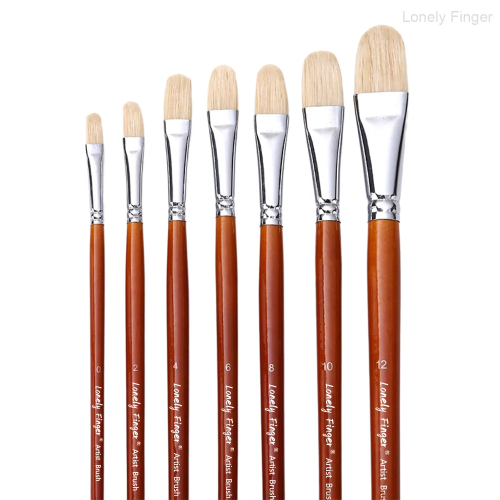 7Pcs Long Handle Br…