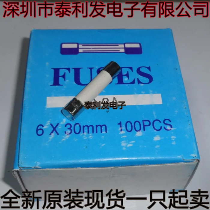 10PCS Integration Ceramic Fuse 6 * 30 250V 1A 2A 3A 5A 6.3A 8A 10A 15A 20A 6X30