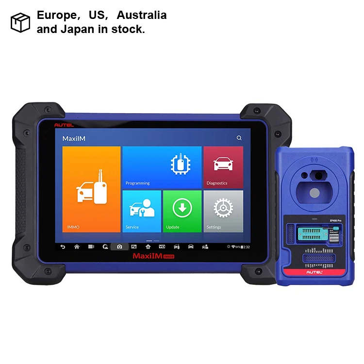 autel maxisys im608 pro im608pro duplicating key cutting machine automatic car keys programmer vvdi mini tool vehicle equipment