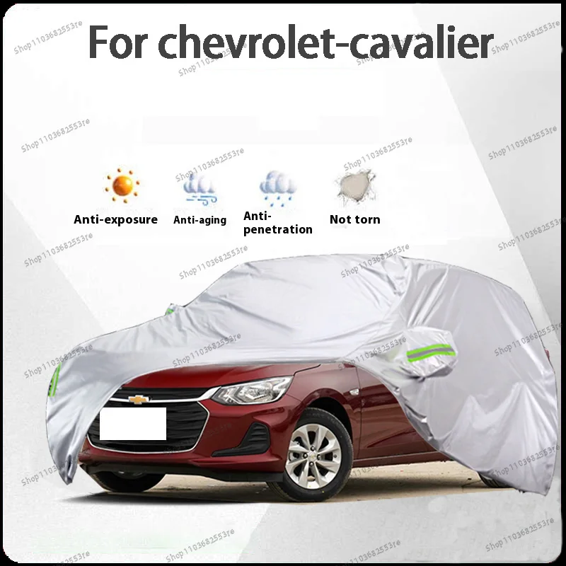 

For Chevrolet Cavalier Fit Car Cover Waterproof, Dustproof, Sunshade (UV), Snowproof | Silve Full Cover with All-Day Protection